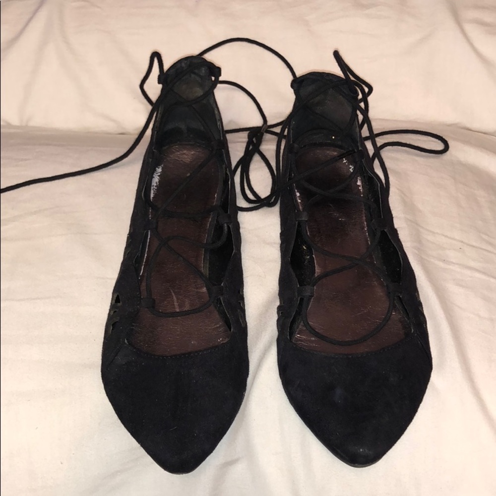 Lace Up flats